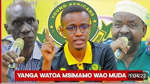 UONGOZI WA YANGA WATOA MSIMAMO WAO KUELEKEA DABI/WAZEE WACHARUKA WAMVAA ENG.HERSI