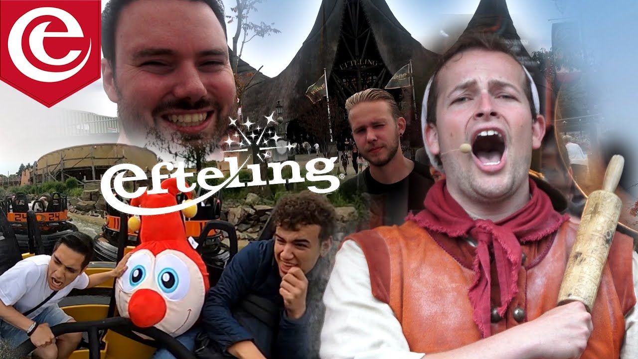 EFTELING VLOG - ZOMER AVOND! - PIRAÑA WEER OPEN! | GINO WINT JOKIE!