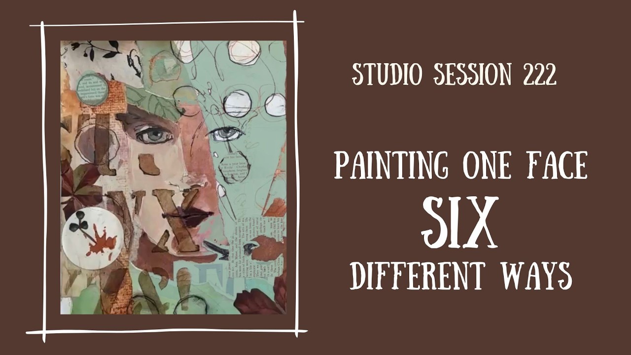 Painting One Face SIX Different Ways