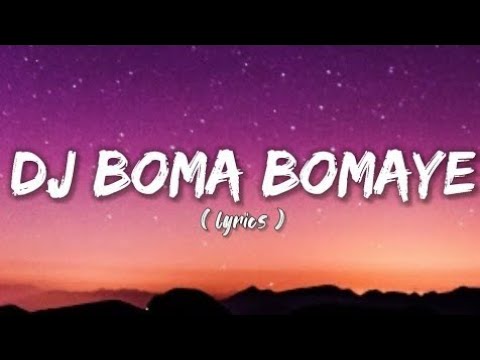 DJ BOMA BOMAYE - GEO DA SILVA & JACK MAZZONI ( LIRIK).