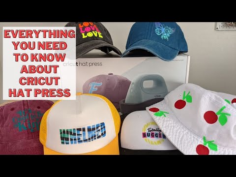 New Cricut Hat Press - HONEST First Impressions! 