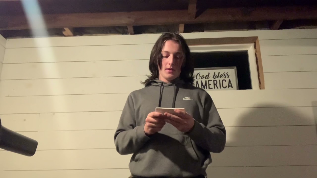 William Moser Persuasive Speech