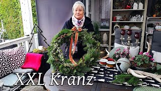 "Weihnachten "XXL Kranz"  - Bärbel´s Wohn & Deko Ideen