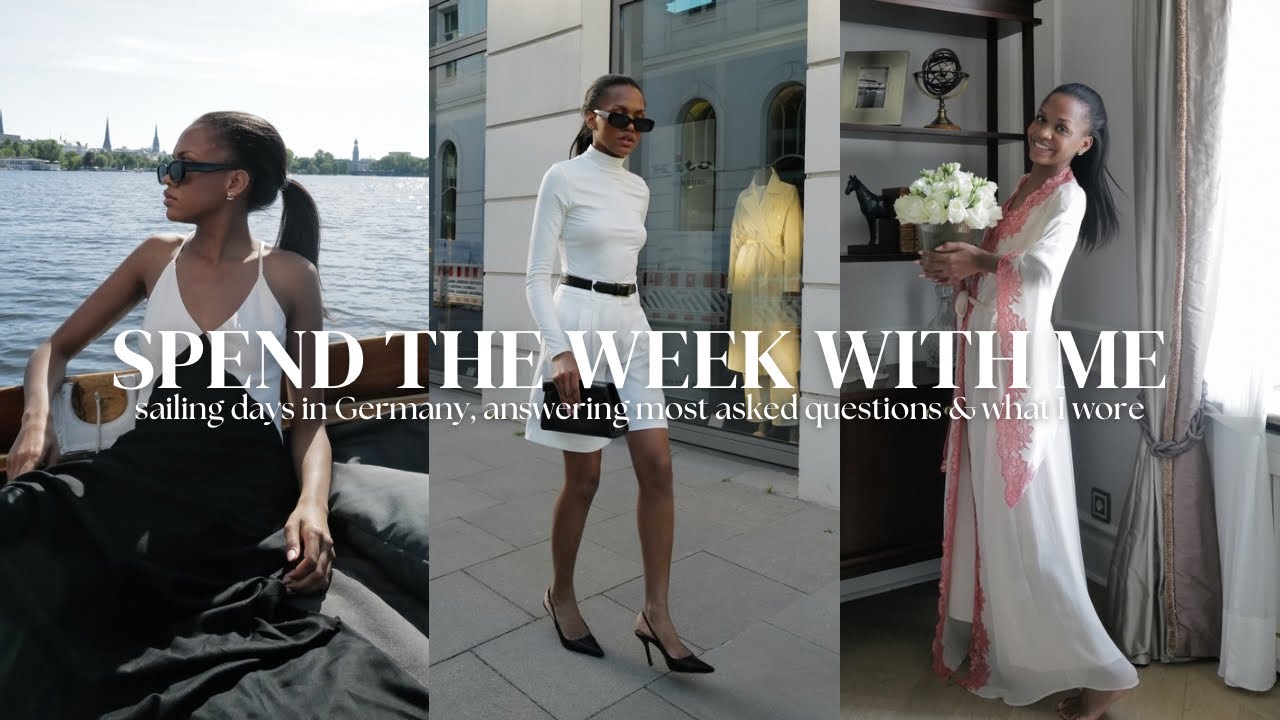 SPEND THE WEEK WITH ME | 3 Cities in One Week, Sailing Days & Answering Your Most Asked Questions