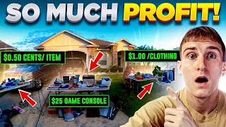 Celebrity I Found a LOADED Garage Sale! Wealth
