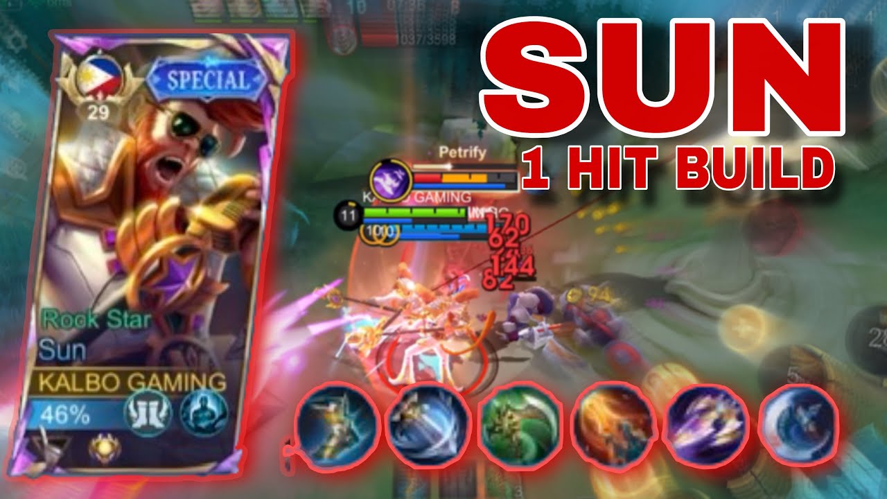 SUN 1 HIT BUILD FULL GAMEPLAY ❤️❤️