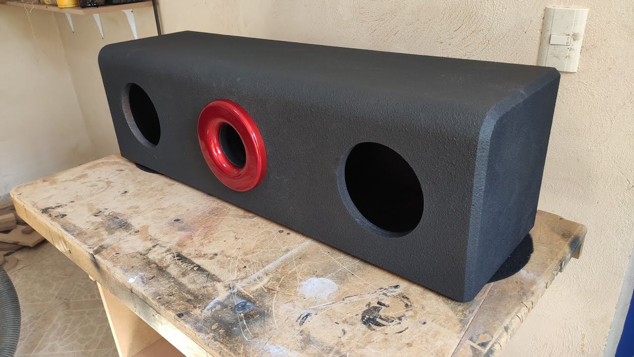 Cajón para pequeños Subwoofers DB drive WDX3K de 6.5" Flare y Port de