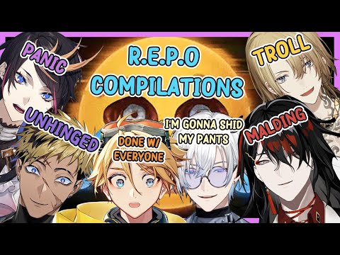 NijiBoys R.E.P.O Most Chaotic and Unhinged Moments [ALL POV]