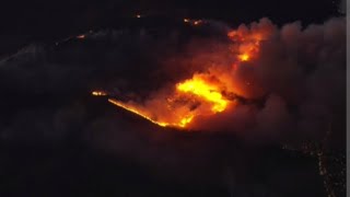 Chasing the Pyrite Fire in Jurupa Valley near Riverside CA