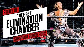 Story Of The First Elimination Chamber Match At Survivor Series 2002