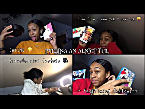 PULLING AN ALNIGHTER VLOGMAS RUINED Daehana 