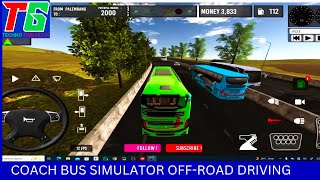Most expensive Real bus driving | coach bus simulator India Off-road driving android gameplay