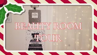 BEAUTY ROOM TOUR \& MAKEUP STORAGE 2023