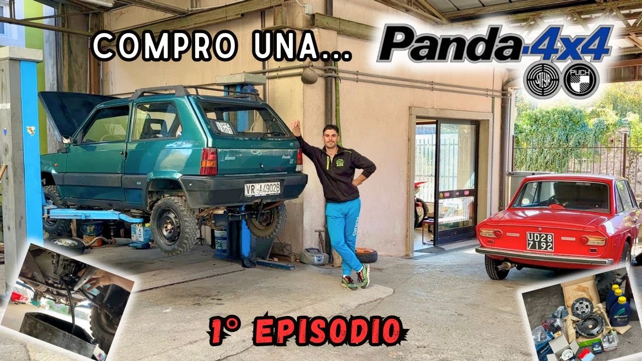 Fiat Panda 4x4 del ’92 – Inizio RESTAURO Meccanico: Tagliando, Frizione, Cambio (EP.1)