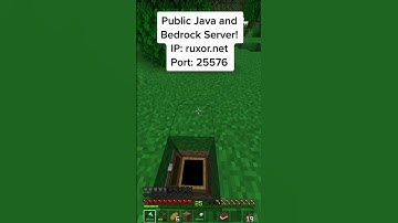 #shorts Join my Minecraft Server! #minecraft Java and Bedrock #minecraftserver #minecraftsmp #ruxor