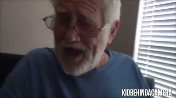 OLD GRANDPA SMOKES CATNIP PRANK!