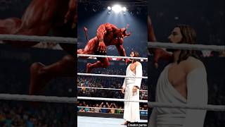 WWE JESUS VS DEVIL FIGHT 💪💪|| #JesusVsDevil #DivineShowdown #FantasyWarfare #WWEStyleFight