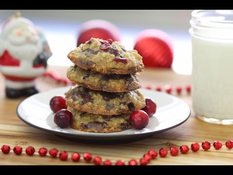 Chocolate Oatmeal Cranberry Cookies | Kin's Cookie Collab | Love At First Bite Ep 61