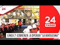 Futura Línea 7: comienza a operar la máquina tuneladora | 24 Horas TVN Chile