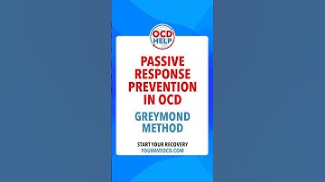 Passive Response Prevention In OCD #rocd #ocd #ocdrecovery #hocd #pureo #pureocd
