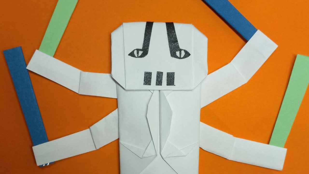 How to fold General Grevious