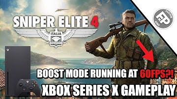 Sniper Elite 4: FPS Boost - Xbox Series X Gameplay (60fps)