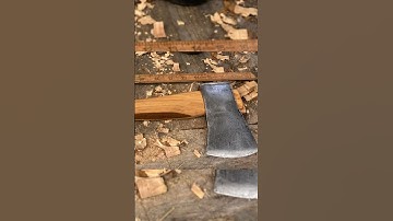 The Secret to Making the Perfect Handle #axe #handl #restoration #axemaking making