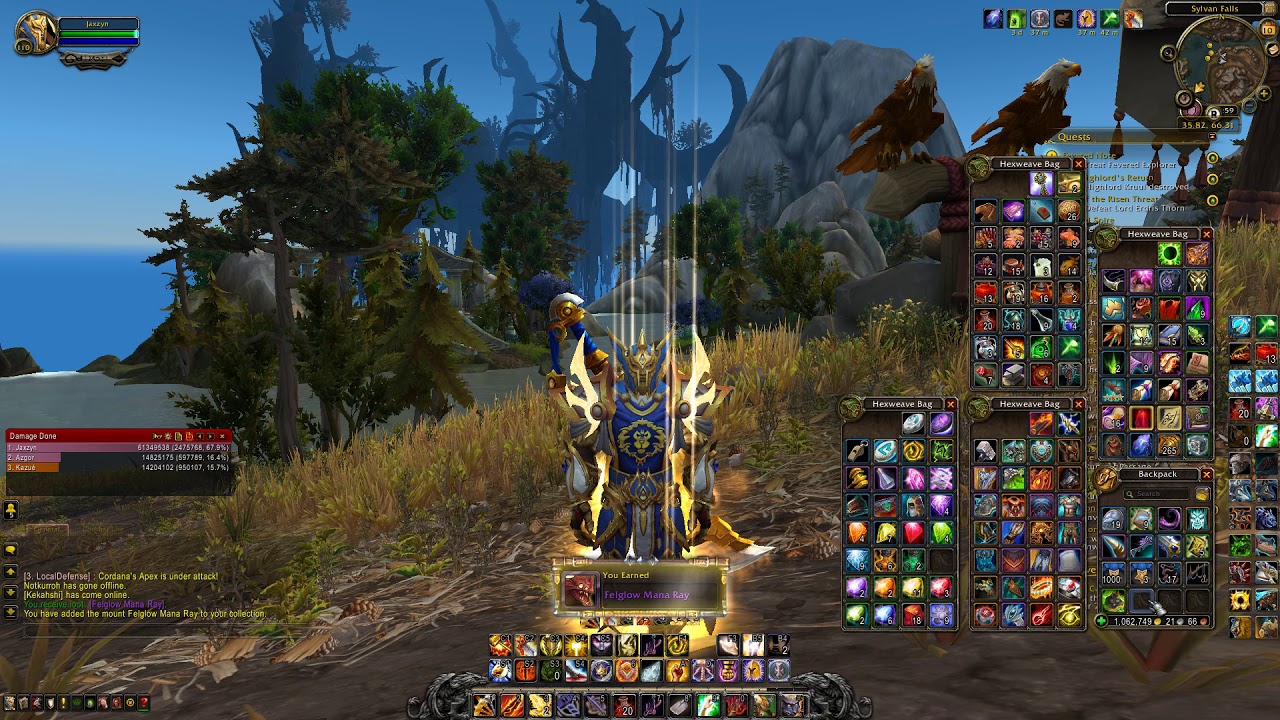 WoW Legion - Felglow Mana Ray