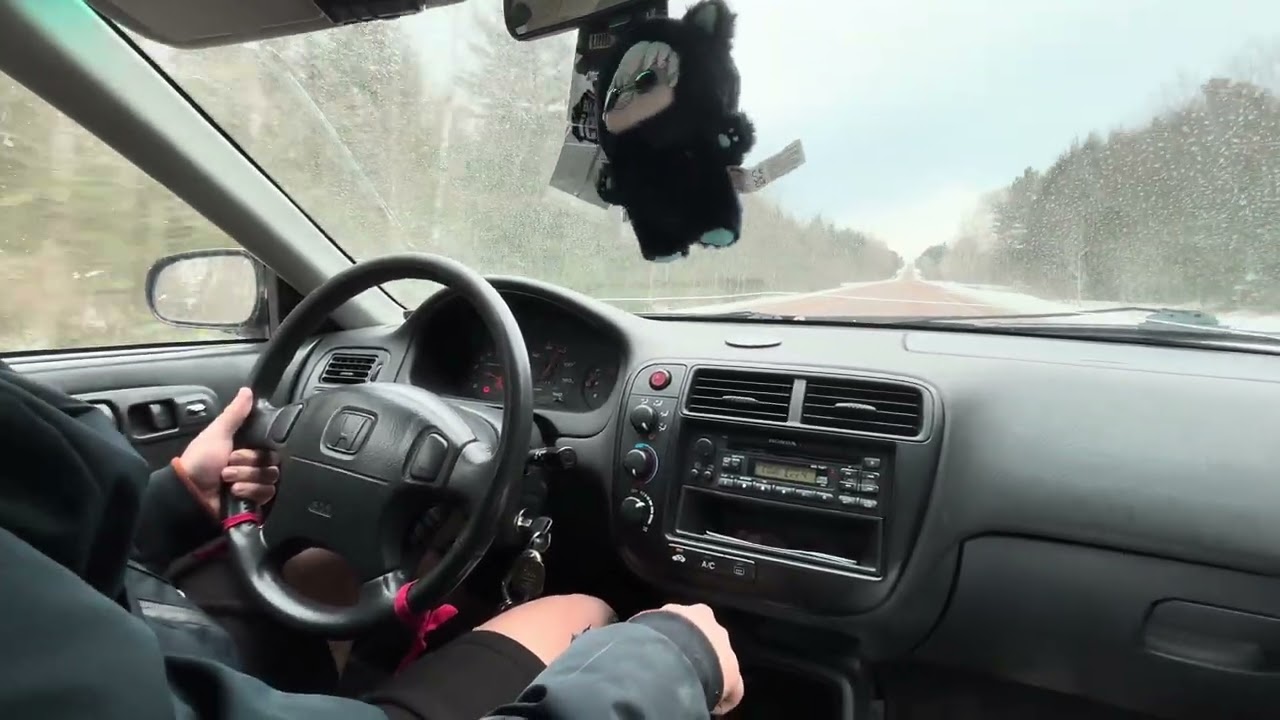 218whp 187tq k20/24 40 roll third gear on 195/60r15 winter tires