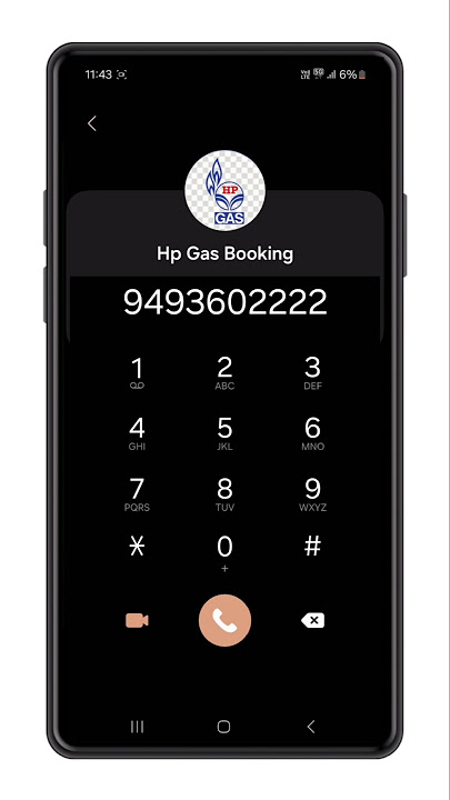 🔥 HP Gas Booking Number