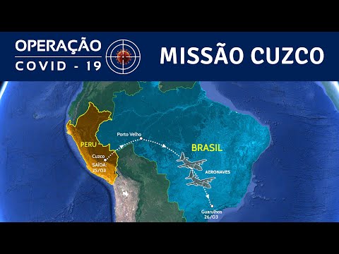 FAB transporta cidadãos brasileiros que estavam em Cuzco, no Peru