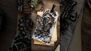 Tim Holtz Distress Layered Tag by @scrapsaurus