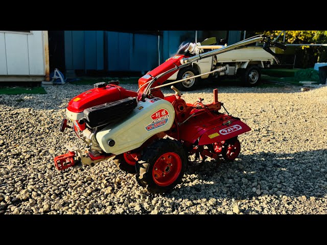 マメトラ MC-500VH 耕運機 管理機 ガソリン - YouTube
