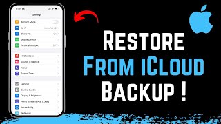How to Restore iPhone from iCloud Backup