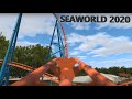 Ice Breaker POV - New at SeaWorld 2020 Roller Coaster Animation - NL2