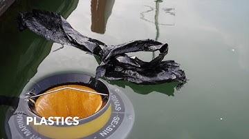 Seabin floating waste collector by Poralu Marine