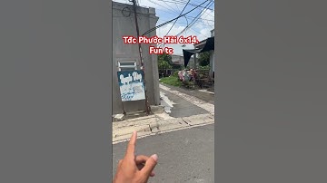 Nhà góc 3 mặt tiền đường nhựa cách biển Phước Hải 200m #bbds #nhadep #bds