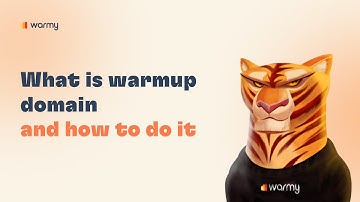 What is warmup domain and how to do it?