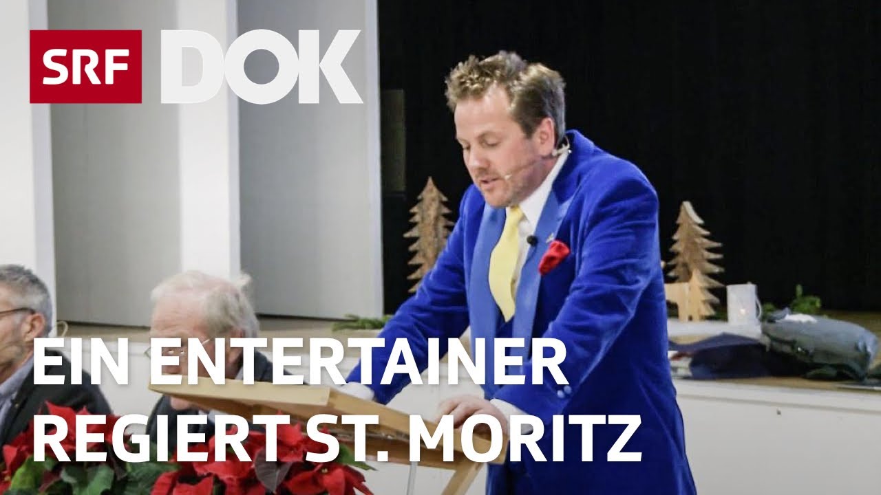 Entertainer Christian Jott Jenny – Quereinsteiger macht Politik in St. Moritz | Reportage | SRF