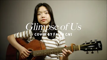 Glimpse of Us - Joji | #coverbyfaithcns