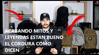 TEXTILES DE MORRALES TACTICOS, NYLON POLIESTER CORDURA NYLON BALISTICO MITOS Y LEYENDAS VIDEO 4K