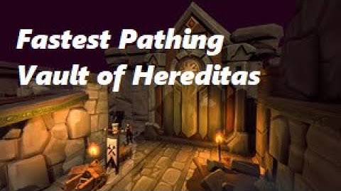 RS3 - 18 minute Vault of Hereditas path (All Loot)