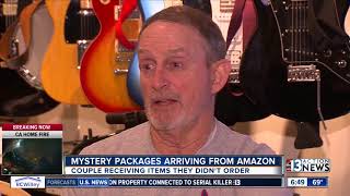 Couple receives multiple mystery packages from Amazon