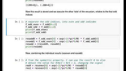 DIP 04 - Fourier Transform - (10) Fast Fourier Transform implementation in Python