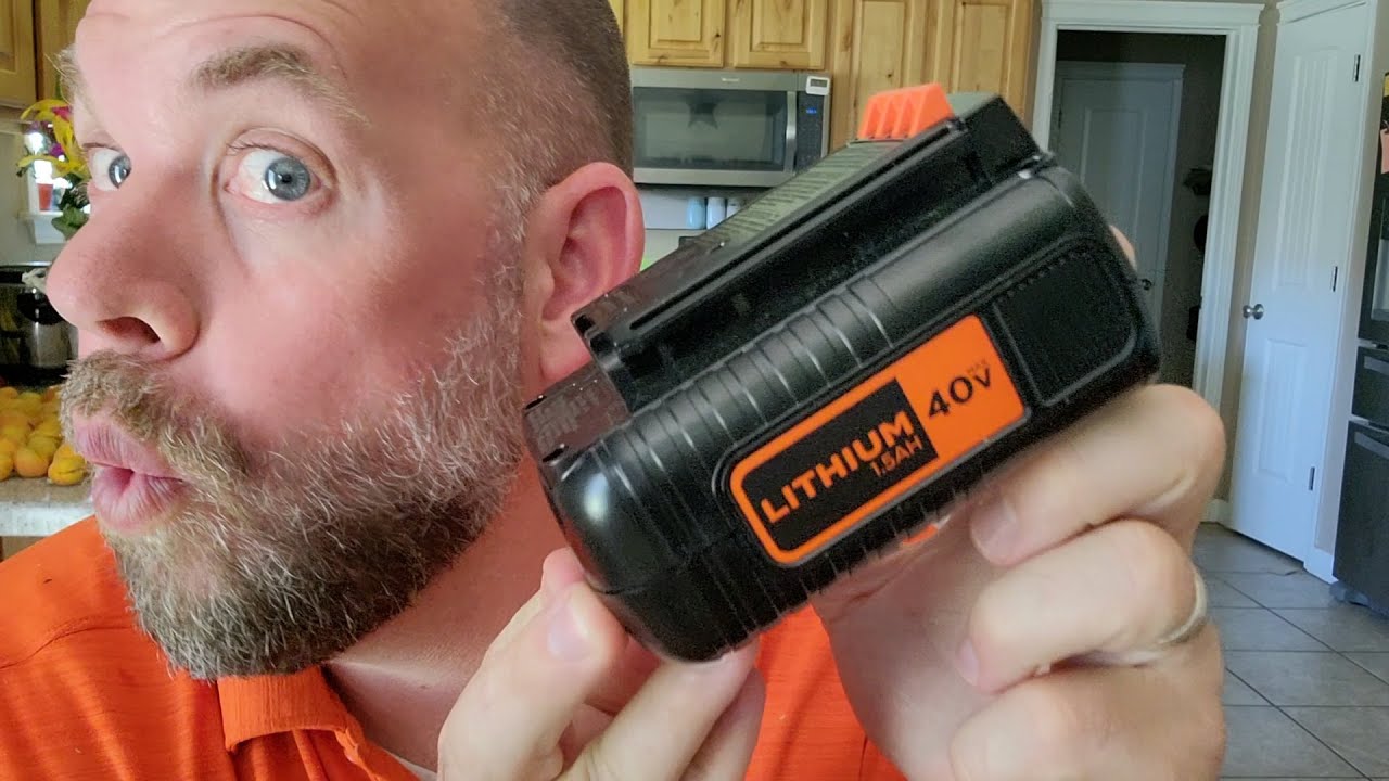 Review for Black + Decker 40V Max battery Lithium Ion 
