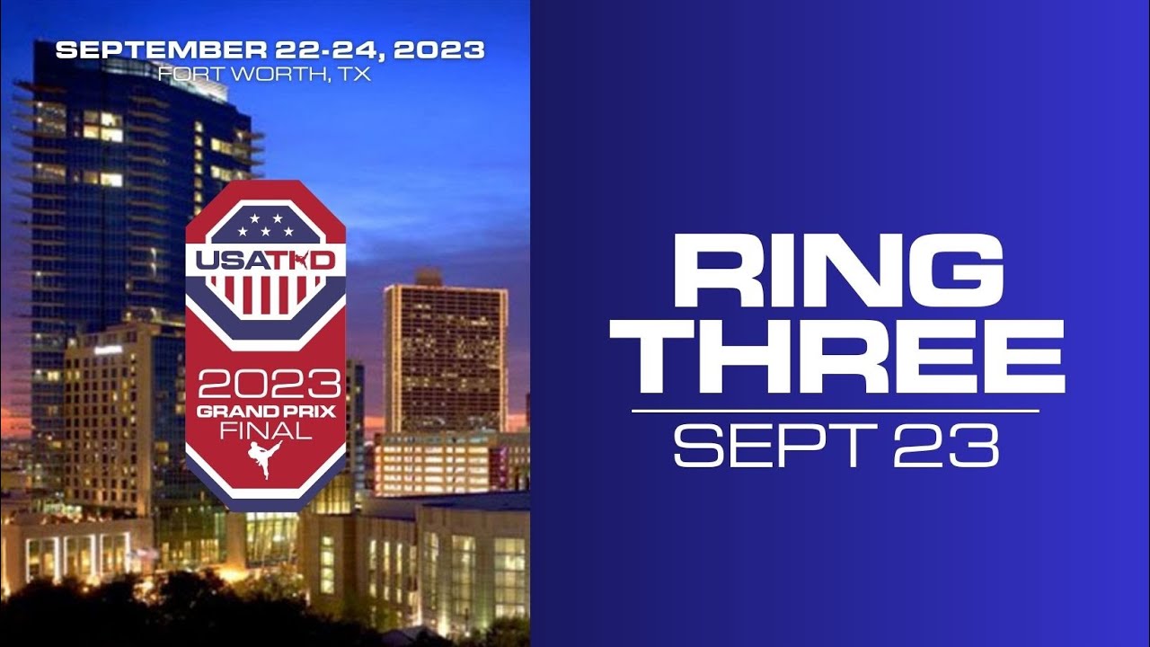2023 USATKD Grand Prix Final Sept. 23 Ring 3