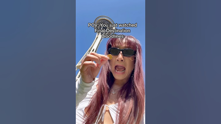 POV: You just watched Final Destination Bloodlines 💀