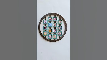 How To Make Photo Frame || Beautiful Photo Frame Craft Ideas || #shorts #youtubeshorts #photoframe