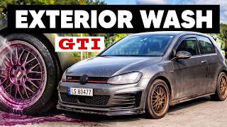 Cleaning a Dirty VW Golf GTI - Satisfying ASMR Wash
