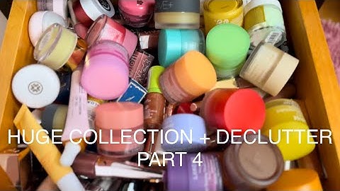 MAKEUP COLLECTION + DECLUTTER 2023 PART 4 | INSANE AMOUNT OF LIP PRODUCTS